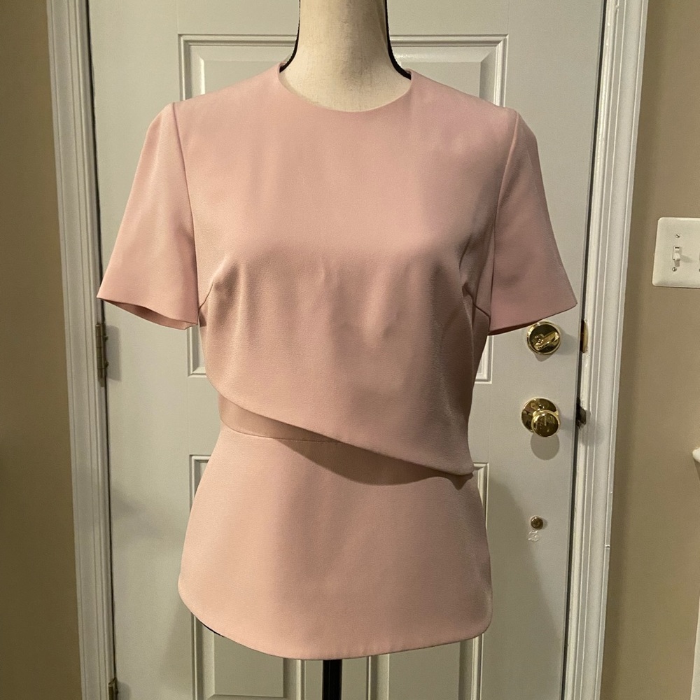 The Fold London Light pink top sz 10